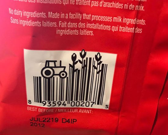 Barcode-on-Popcorn-Packaging