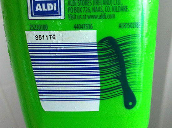 Barcode-on-Shampoo-Bottle