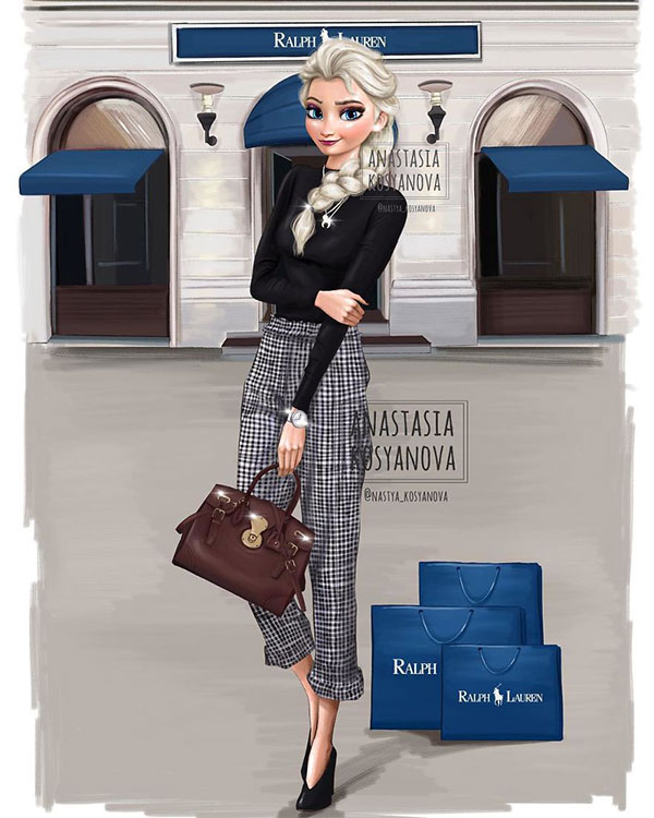 Elsa-Disney-Pricess-Illustration