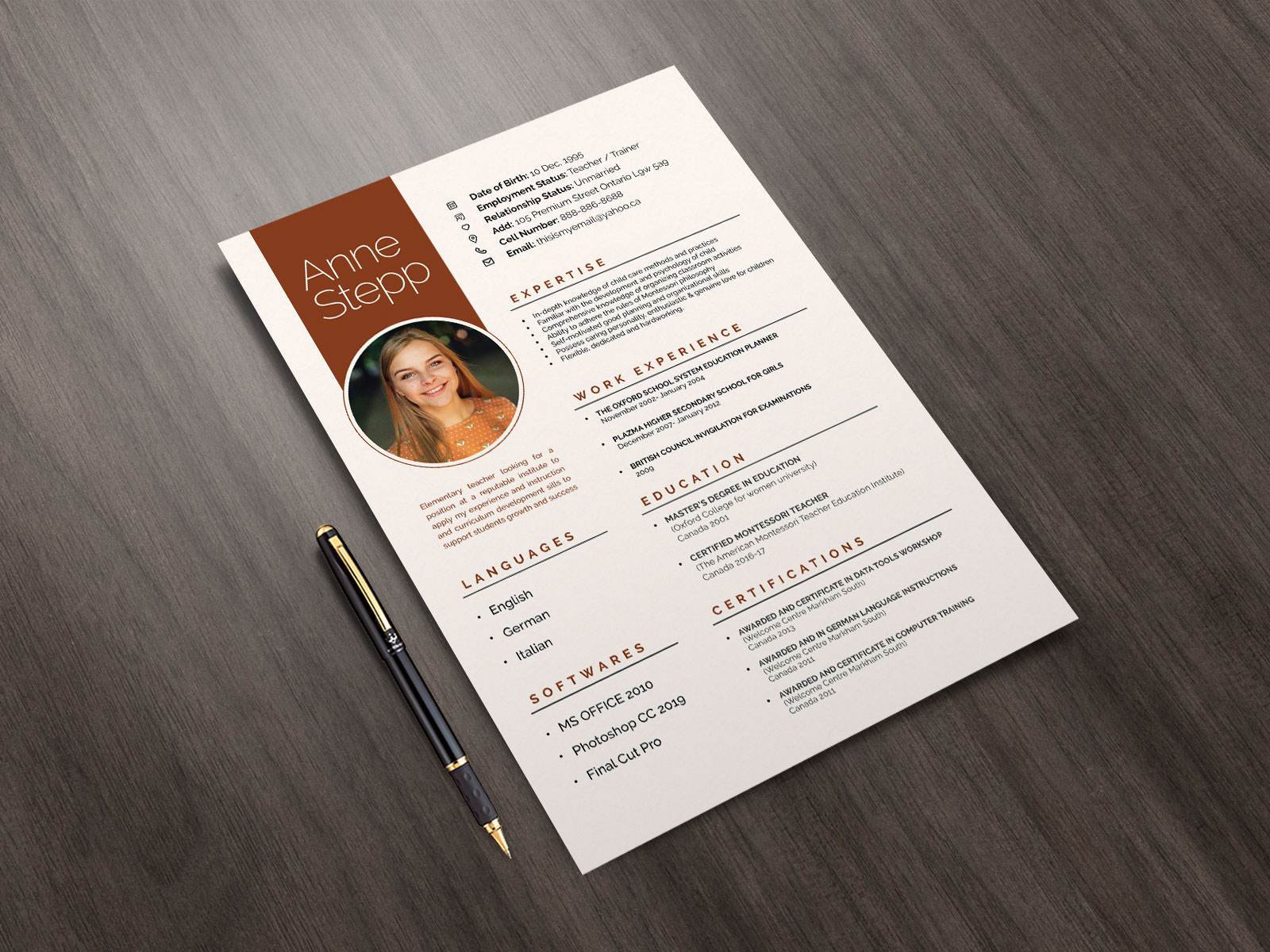 Free-Resume-Template-For-Teachers-&-Trainers-02