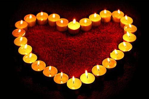 Heart-Candles-Wallpaper
