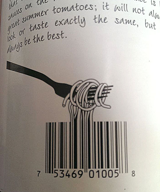 Spaghetti-Barcode