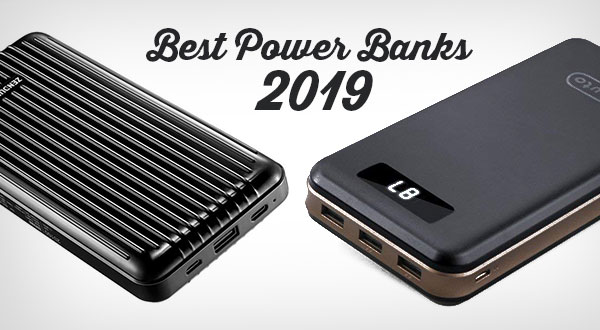 Download 10 Best Power Banks 2019 For Travelling PSD Mockup Templates