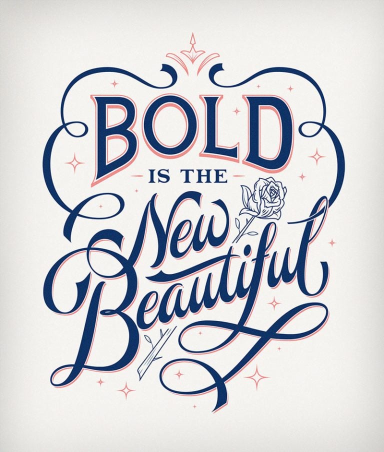 The Most Amazing Detailed Hand Lettering Art Posters by Tobias Saul