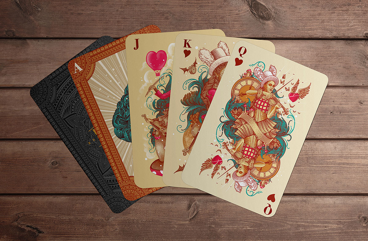 Prija o Obr sok Beautiful Playing Cards For Sale N zov Stla i Digit lne