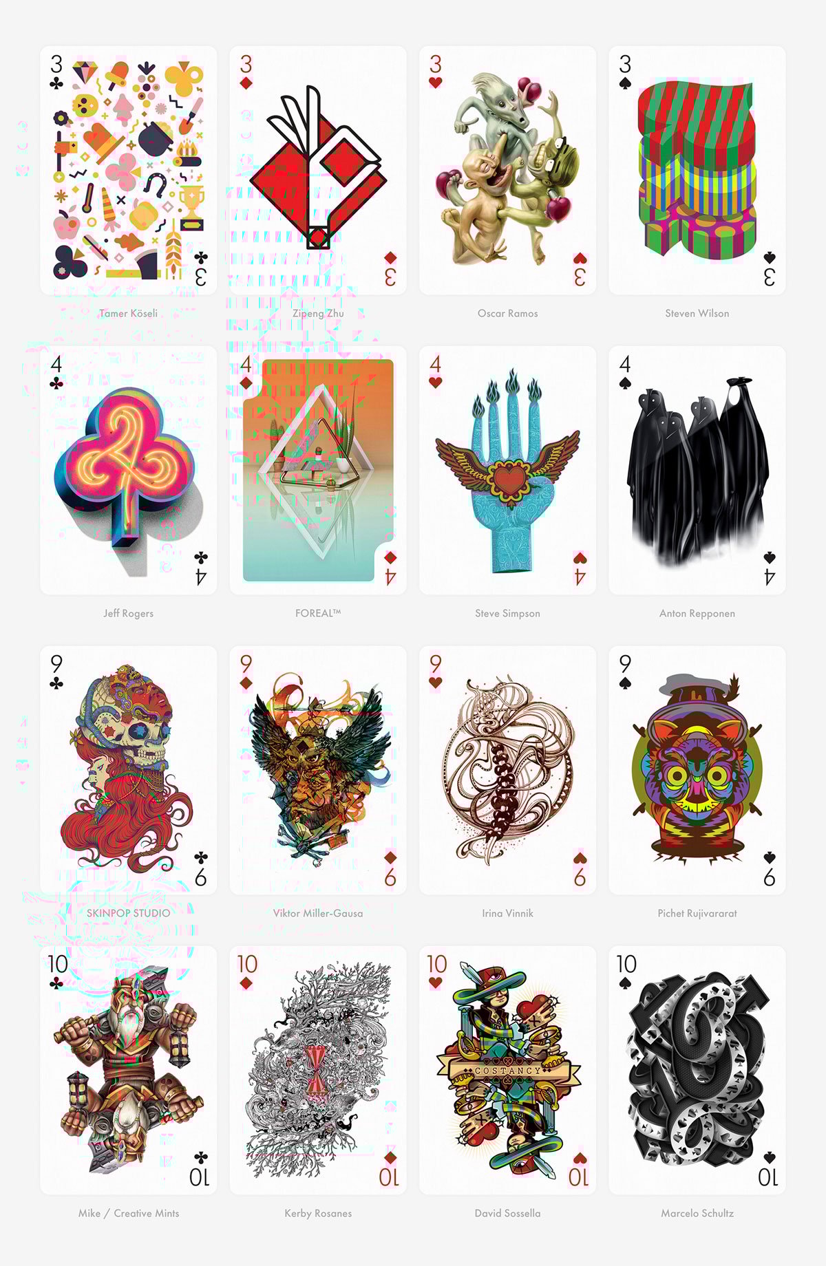 10 Most Beautiful Playing Card Deck Designs