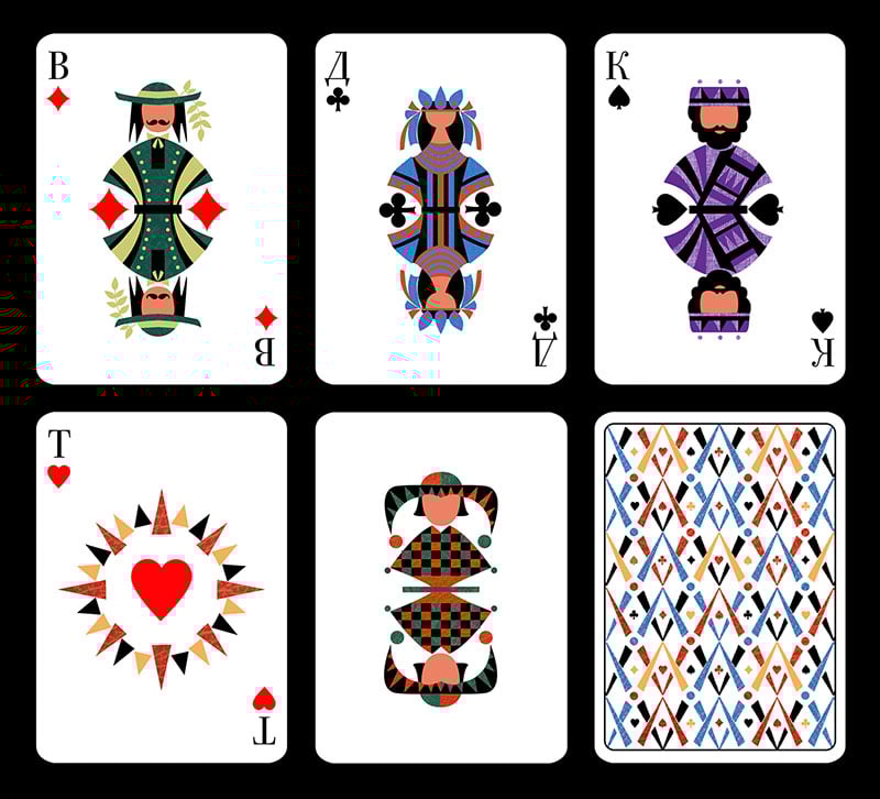Playing Card Design Template