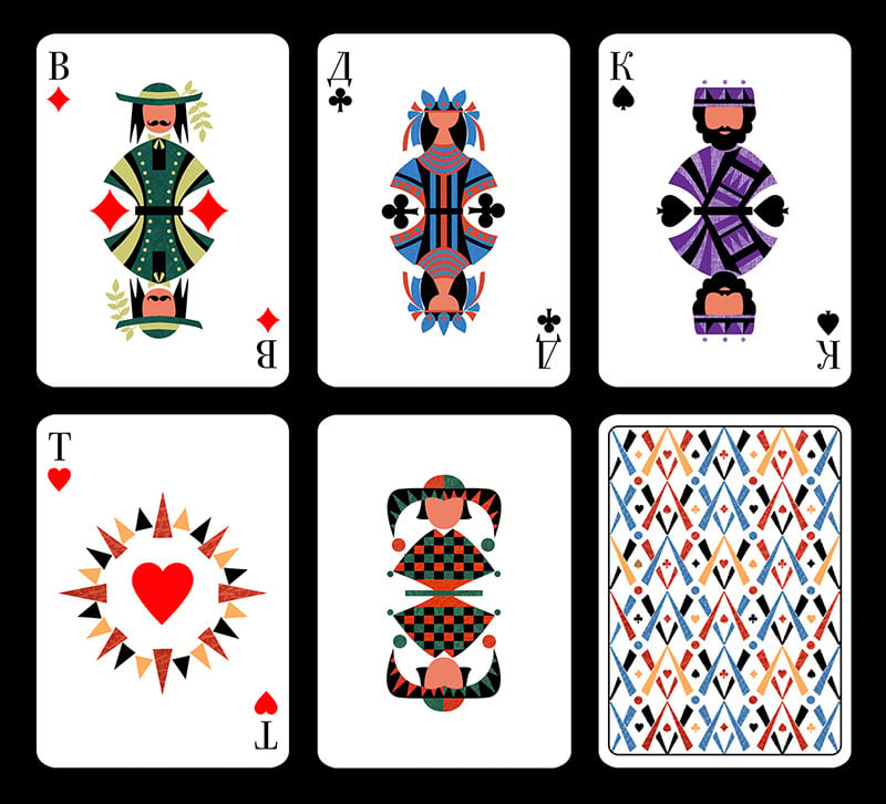 Playing Card Design Template