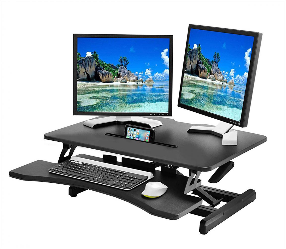 Top 10 Best Adjustable Standing Desks For Dual Monitors
