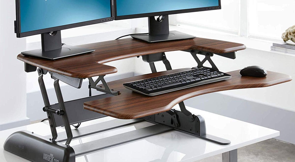 Top 10 Best Adjustable Standing Desks For Dual Monitors