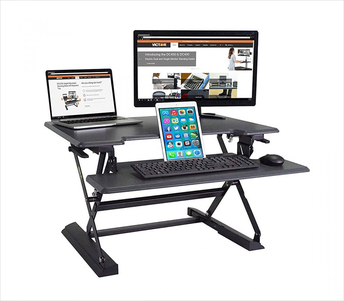 Top 10 Best Adjustable Standing Desks For Dual Monitors