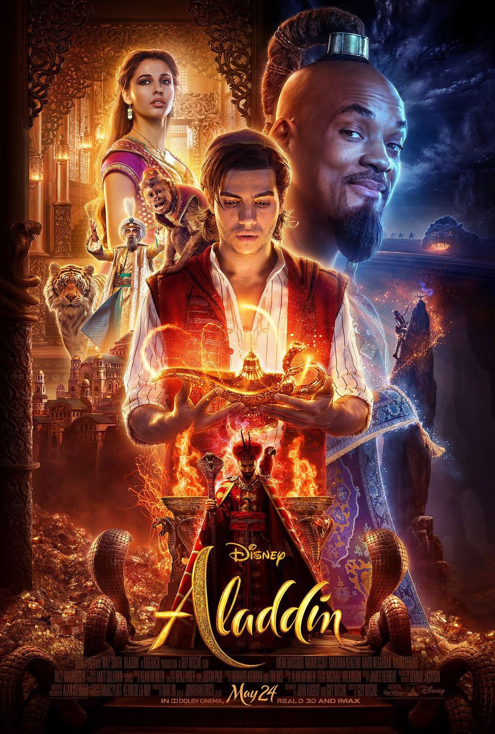 Aladdin Movie 2019 Wallpapers HD, Cast, Release Date, Official Trailer & Posters | Designbolts