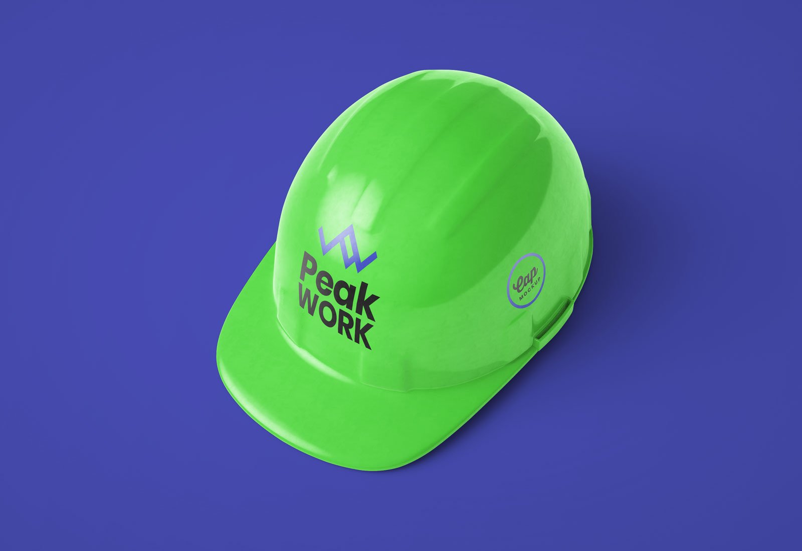 Download Free Construction Safety Helmet / Cap Mockup PSD | Designbolts