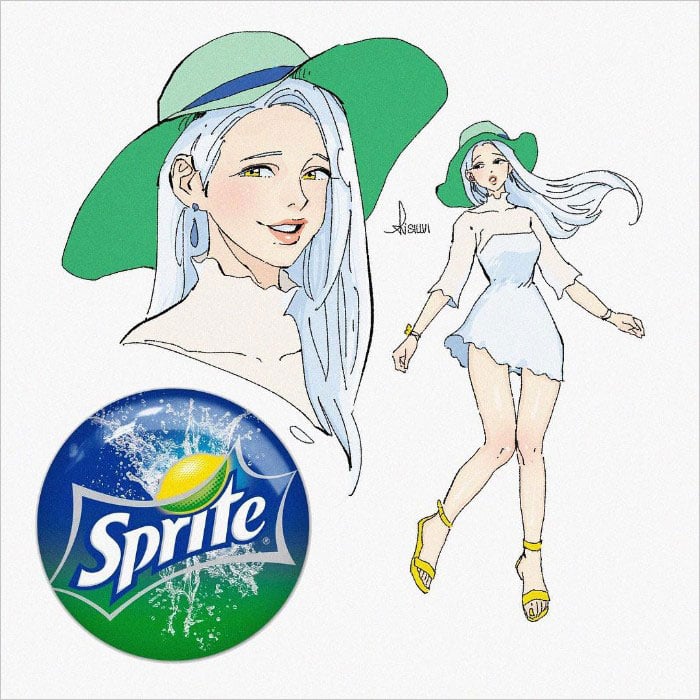 Sprite ragazza