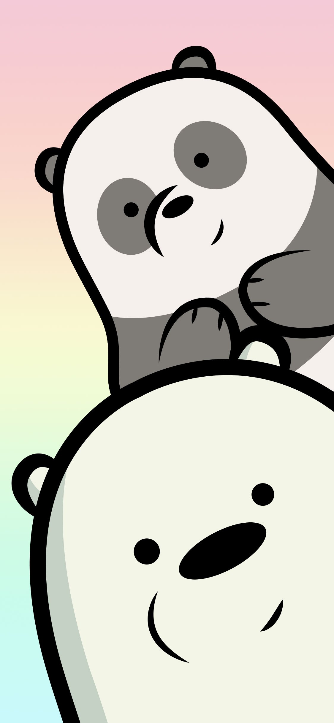  We  Bare  Bears  Desktop Mobile Wallpapers  Vector Ai 