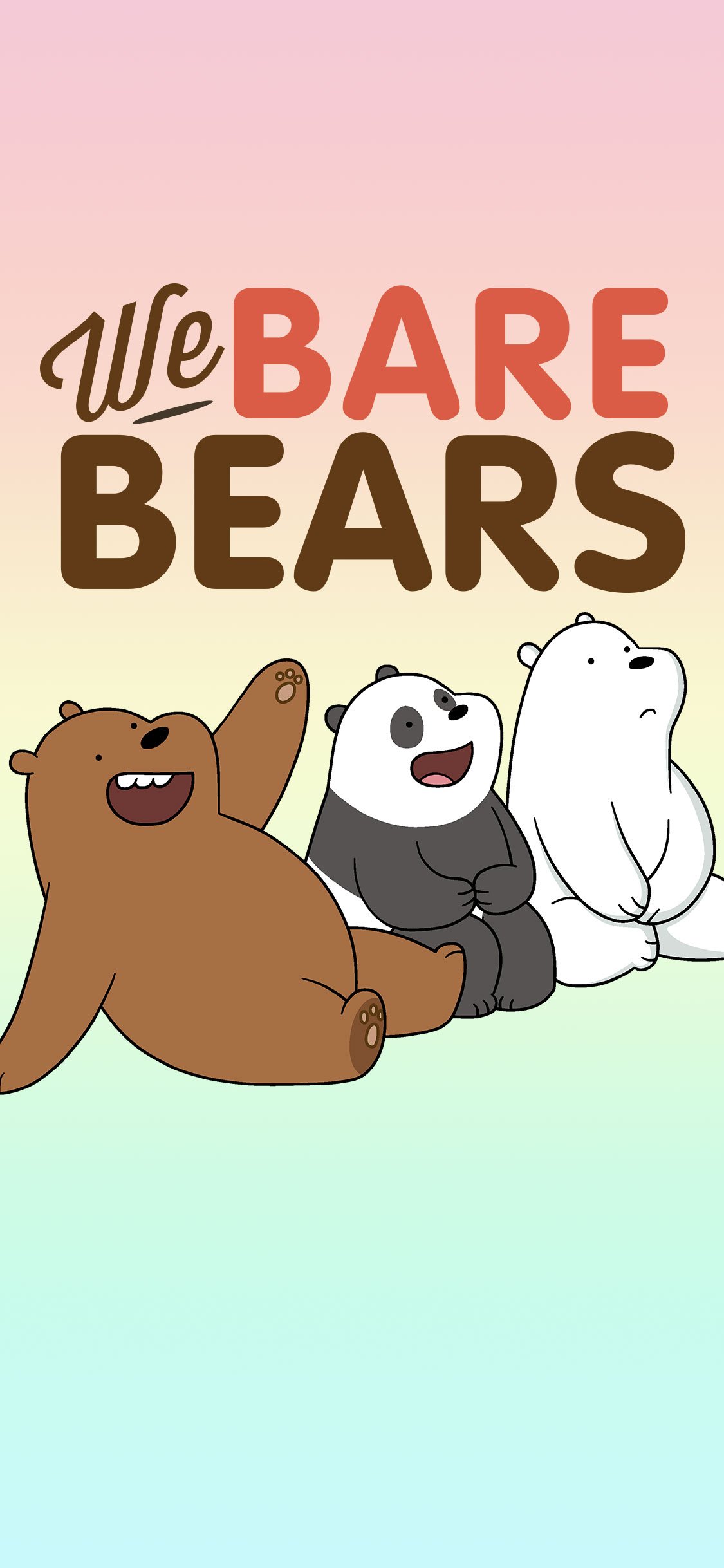  We  Bare  Bears  Desktop Mobile Wallpapers  Vector Ai 