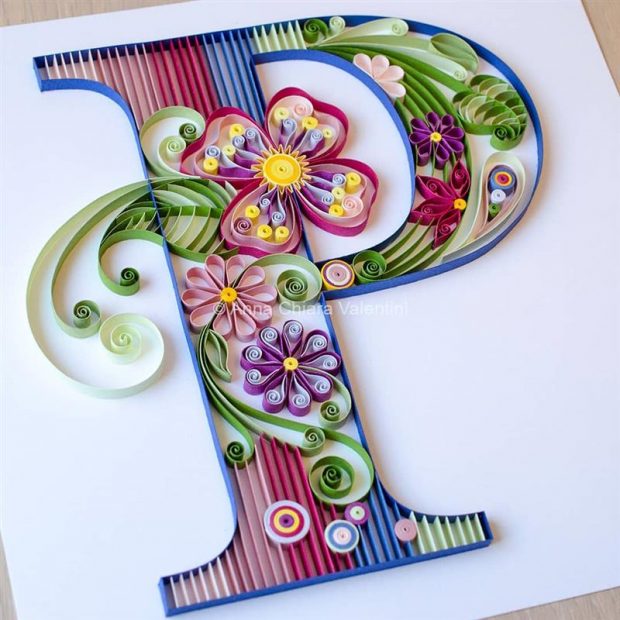 40+ Examples of Creative Paper Typography Art By Anna Chiara Valentini