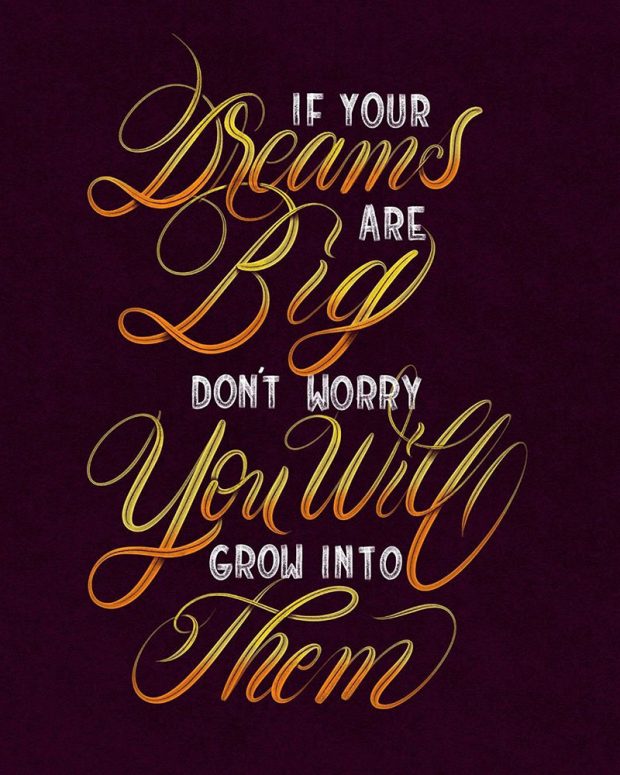 50 Beautiful Wisdom & Inspirational Typography Quotes by C-J Amaya