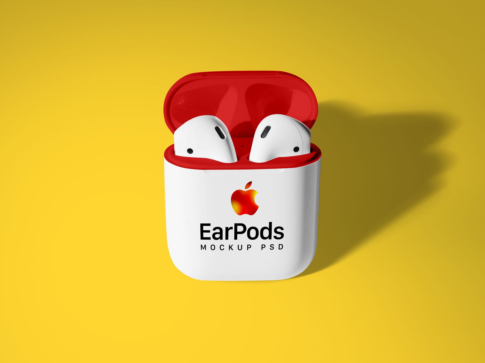 Download Free Apple AirPods 2 Mockup PSD | Designbolts