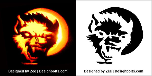 10 Scary Halloween Pumpkin Carving Stencils, Ideas, Patterns for 2019 ...