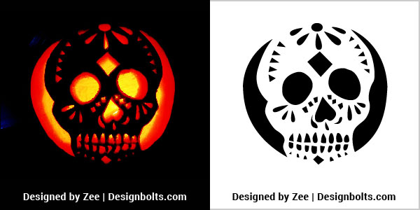 10 Scary Halloween Pumpkin Carving Stencils, Ideas, Patterns for 2019 ...