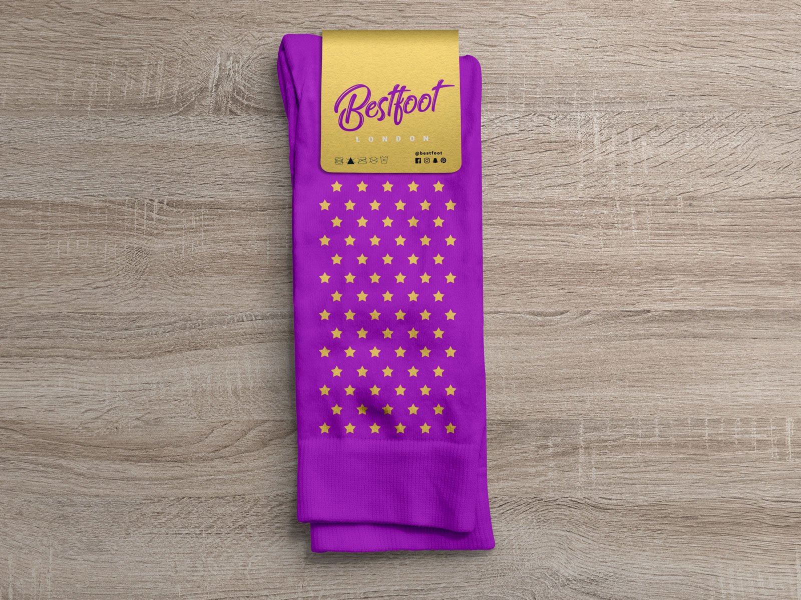 Download Free Pair of Socks Mockup PSD | Designbolts