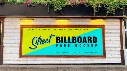 Free-Street-Wall-Mounted-Billboard-Mockup-PSD-File