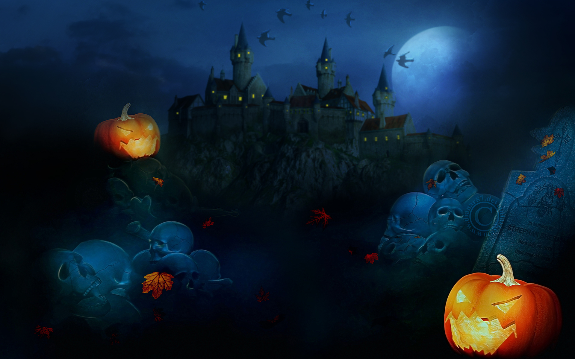 Scary Halloween Backgrounds Hd