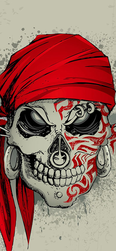 Skull-Art-High-Quality-iPhone-11-Wallpaper