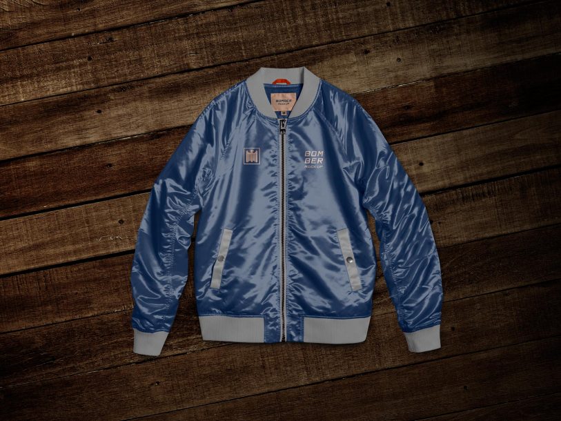 Download Free Bomber Jacket Mockup PSD | Designbolts