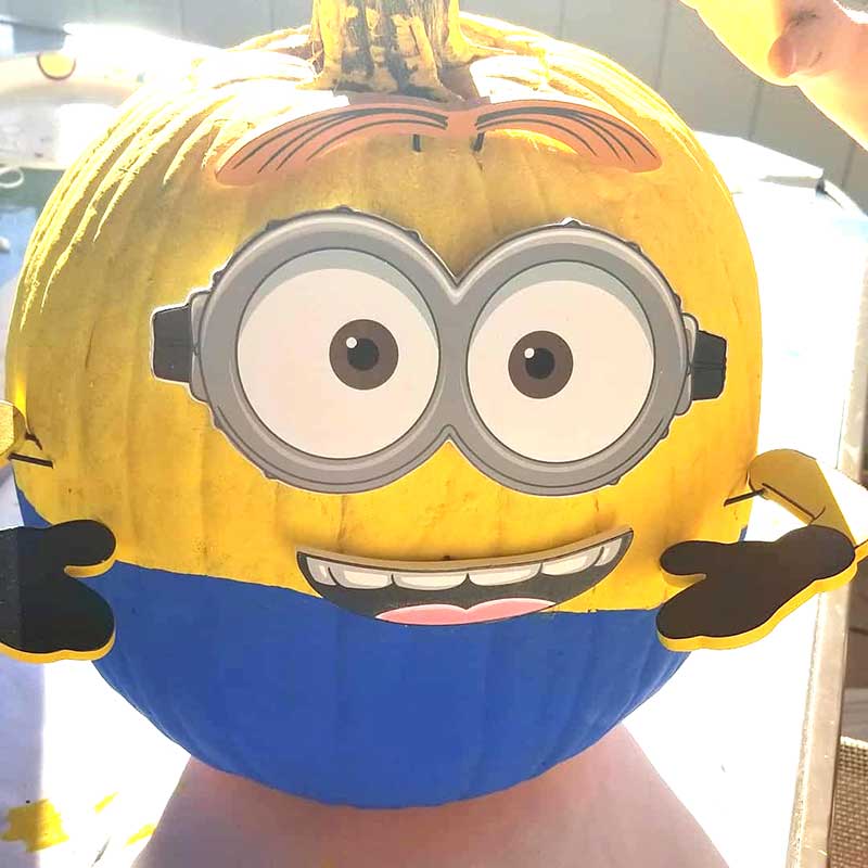 100+ Cool No-Carve Painted Pumpkin Ideas, Designs & Faces 2019 ...