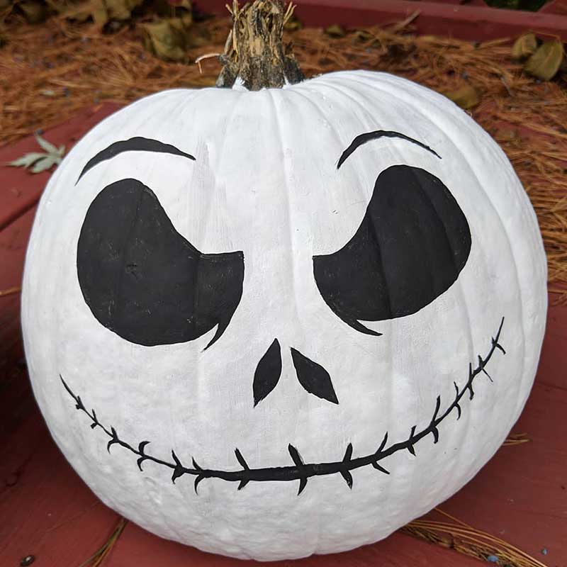 100+ Cool No-Carve Painted Pumpkin Ideas, Designs & Faces 2019 ...