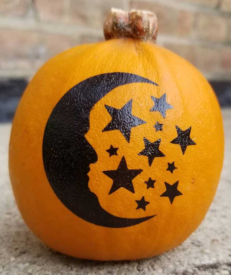 100+ Cool No-Carve Painted Pumpkin Ideas, Designs & Faces 2019 ...