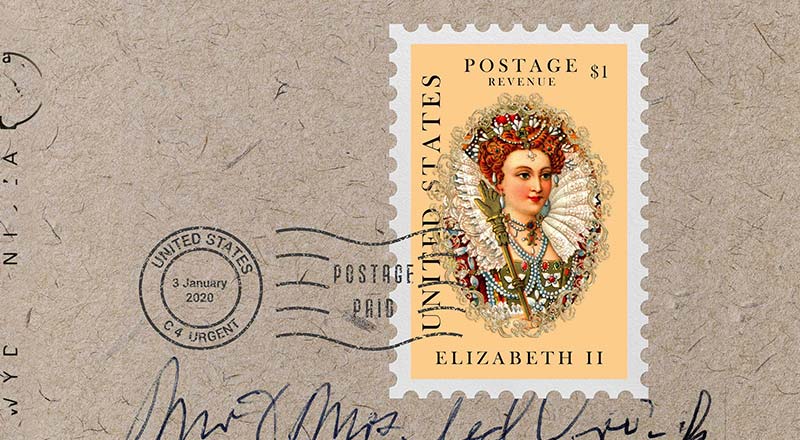 Download Free Postage Stamp Mockup PSD | Designbolts