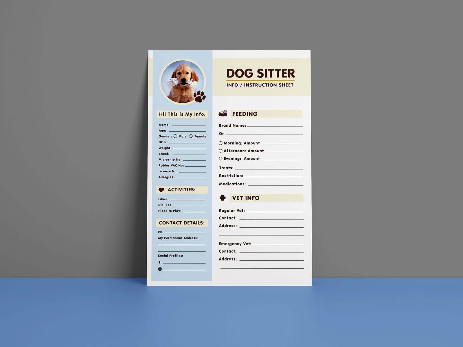 Free-Dog-Sitter-Instruction-Information-Sheet-Design-Professional-Template-Ai-05