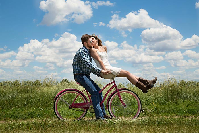 Couple-In-Deep-Love-Enjoying-on-A-bicycle-Ride-2020-Free-Stock-Image