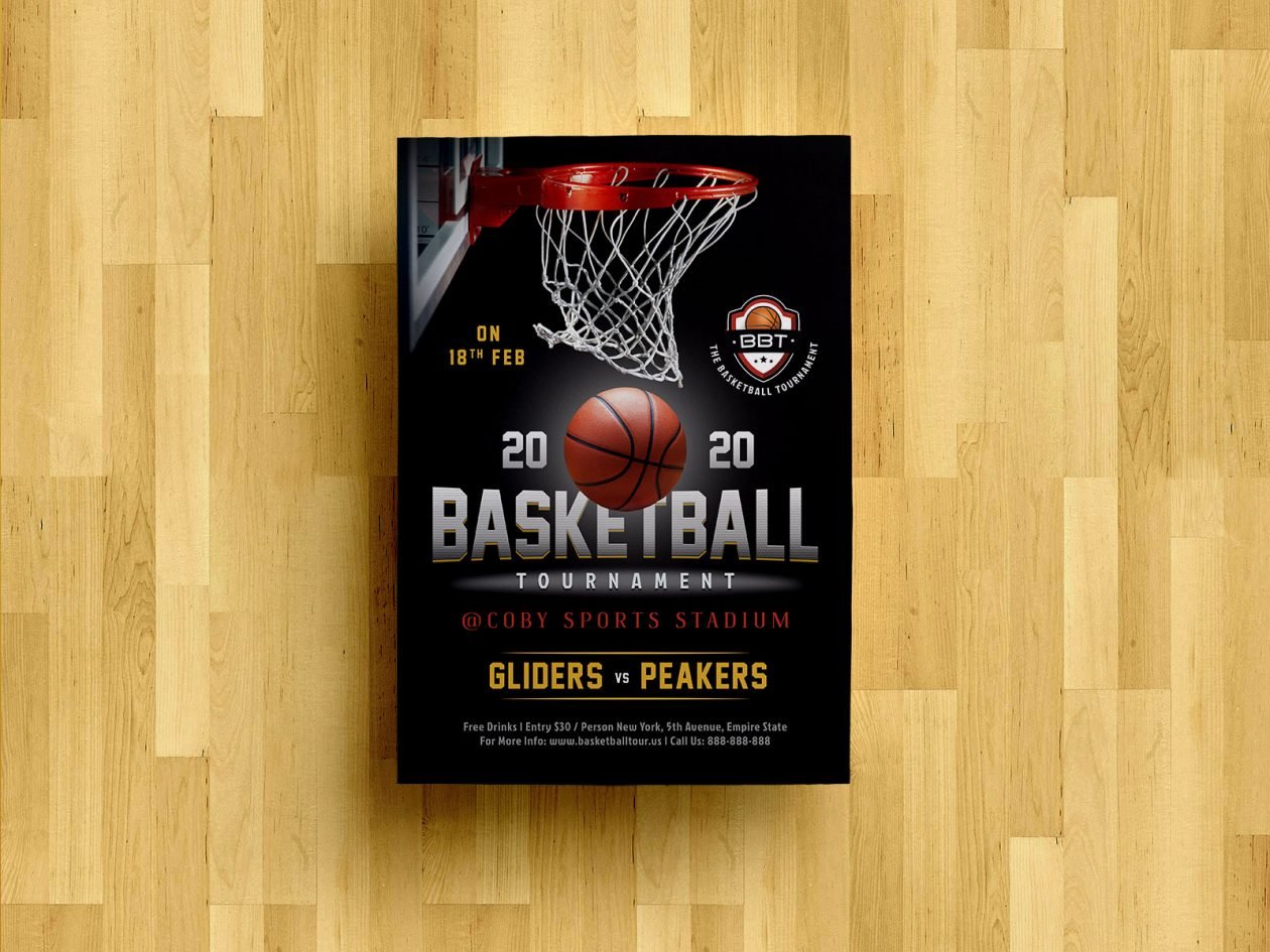 free-basketball-tournament-playoff-game-flyer-design-template-psd