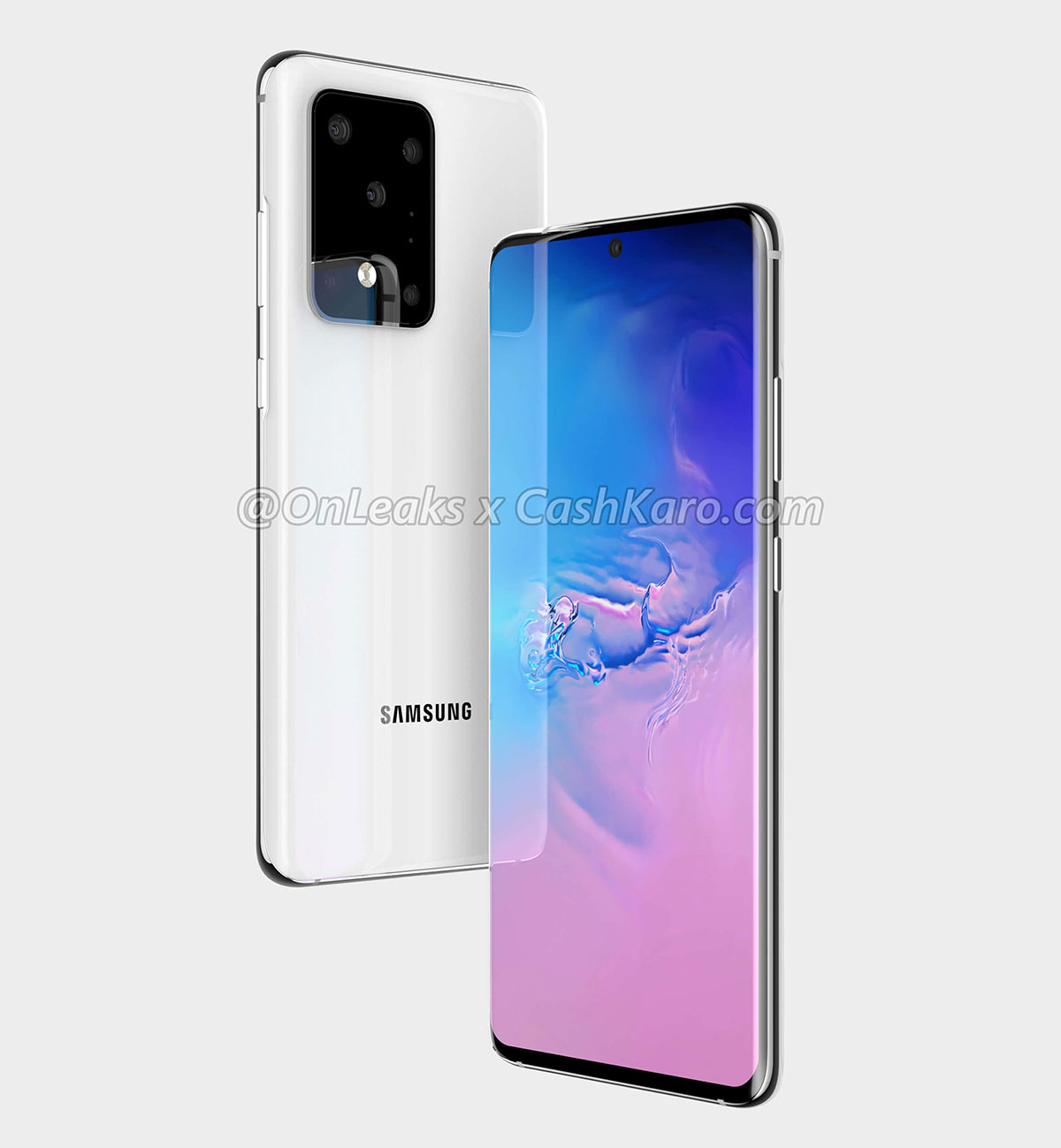 Samsung Galaxy S11 Plus Render Reveals with Quad Camera Lens Setup ...