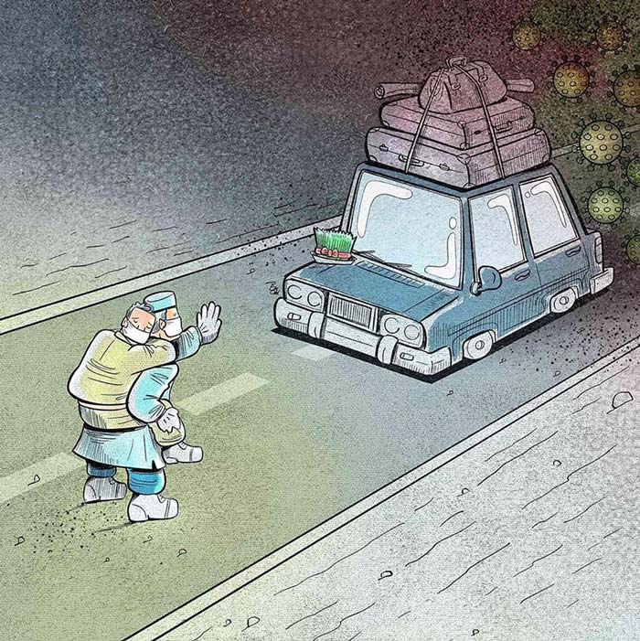 Coronavirus Pandemic Illustrations