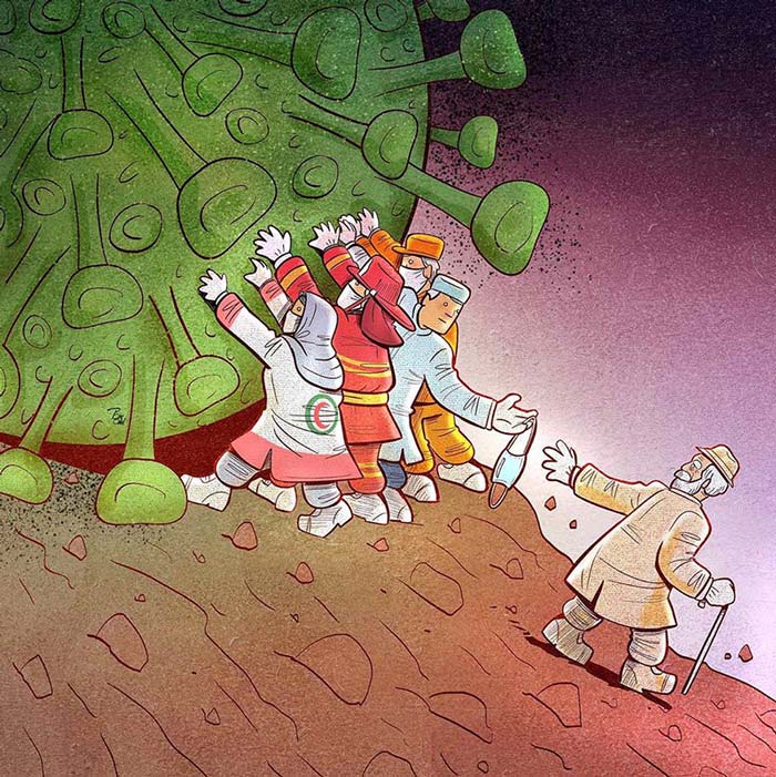 Coronavirus Pandemic Illustrations