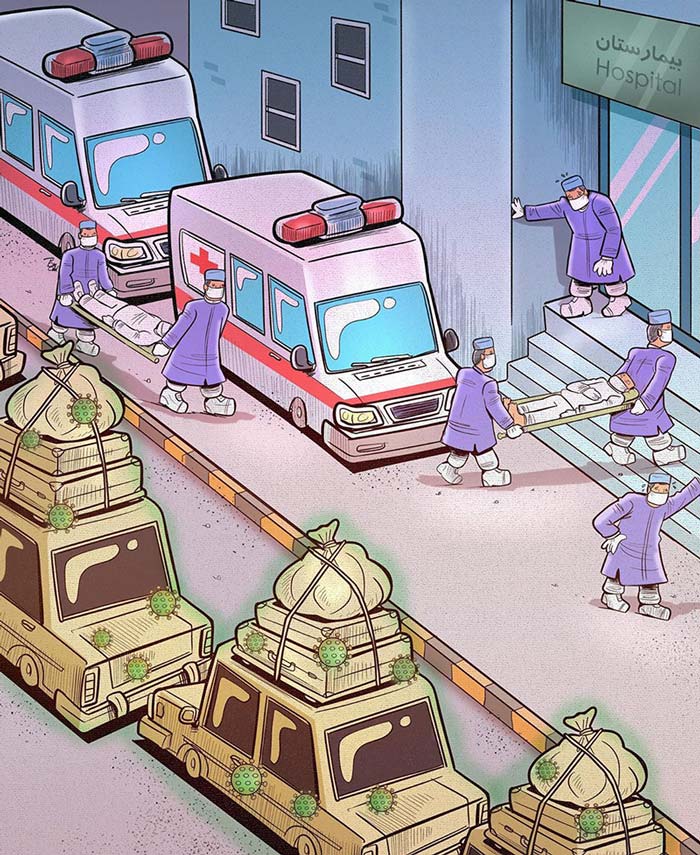 Coronavirus Pandemic Illustrations