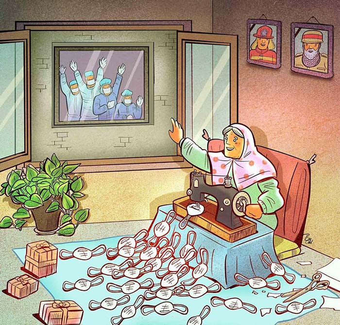 Coronavirus Pandemic Illustrations