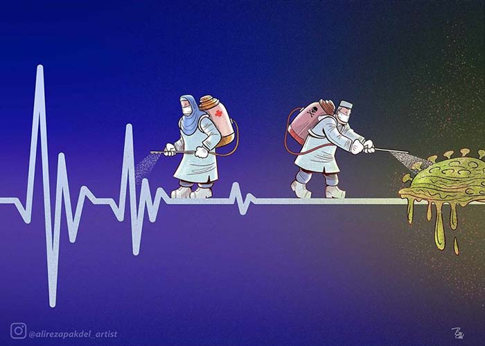 Coronavirus Pandemic Illustrations