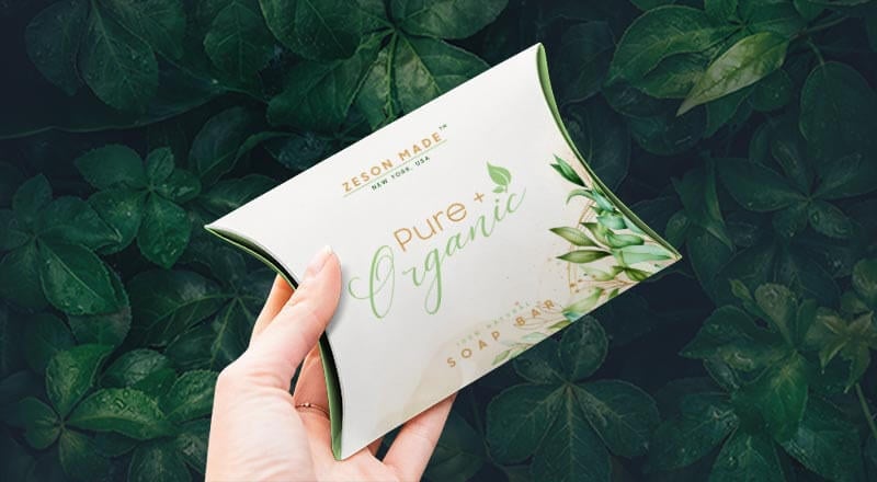 Download Free Hand Holding Pillow Packaging Box Mockup PSD ...
