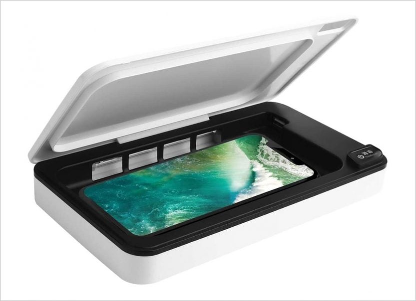 20 Best Portable UV Phone Sanitizers + Wireless Charging