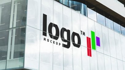 Free-Office-Building-Logo-Mockup-PSD-File