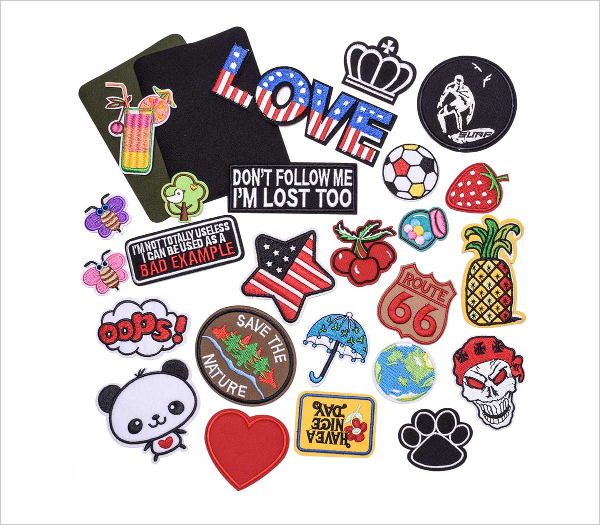 ➤ Cool Iron on PATCH | Cool Large patches por jackets