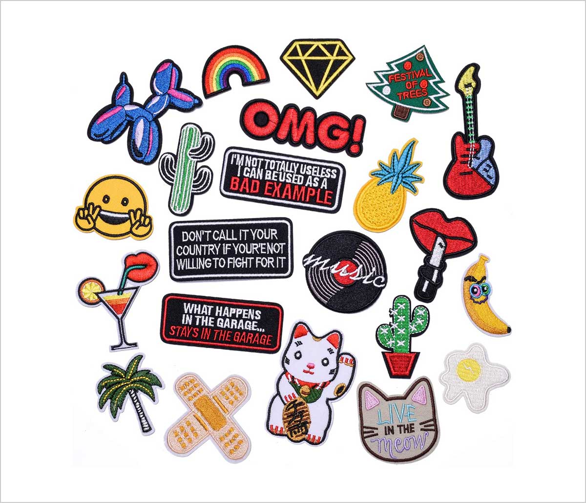 200+ Most Loved Cool Iron On Patches For Jackets, Backpacks, Jeans