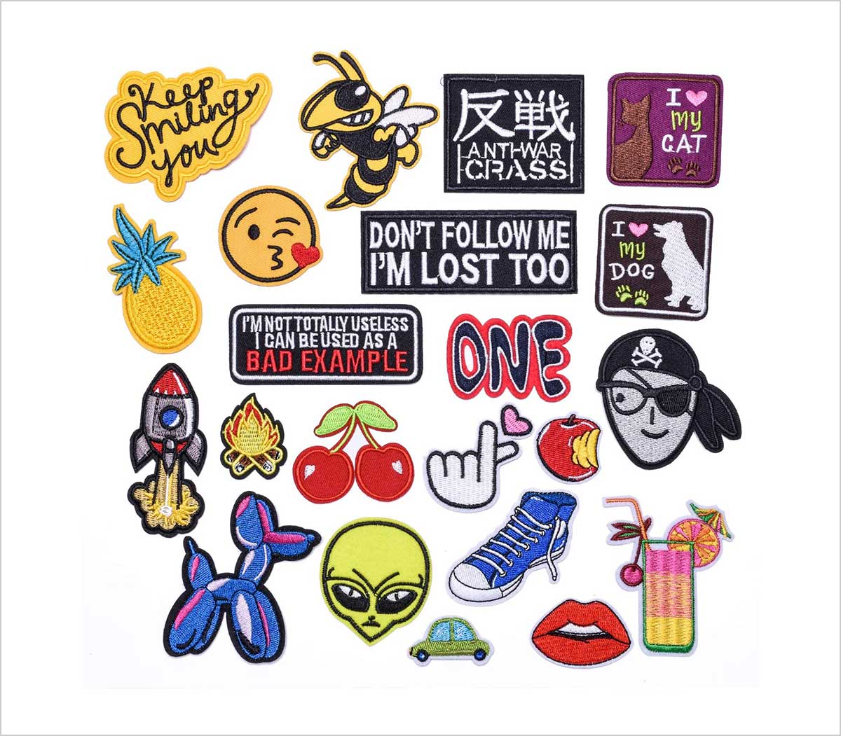 200+ Most Loved Cool Iron On Patches For Jackets, Backpacks, Jeans