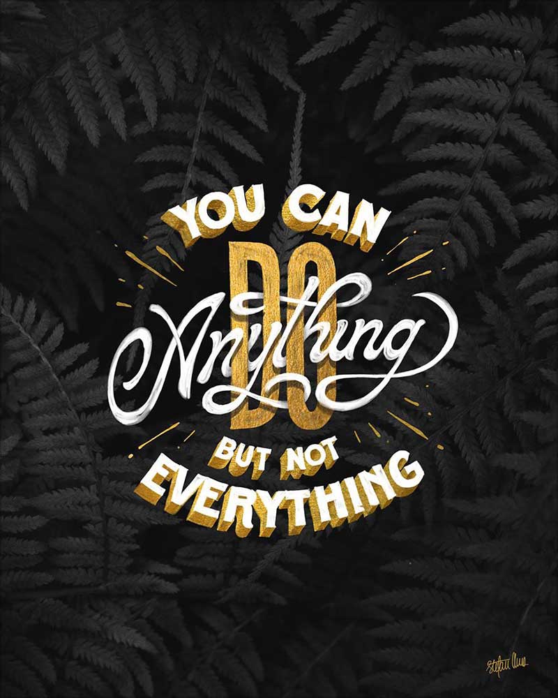 creative inspirational typography lettering designs
